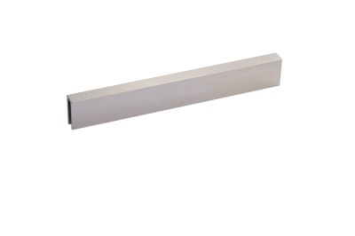 Пластина для установки TS97 на цельностеклянные створки  под нерж.ст.